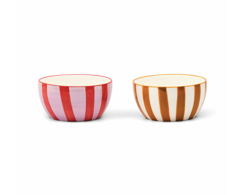 The Bella Dipping Bowls Lila Brown