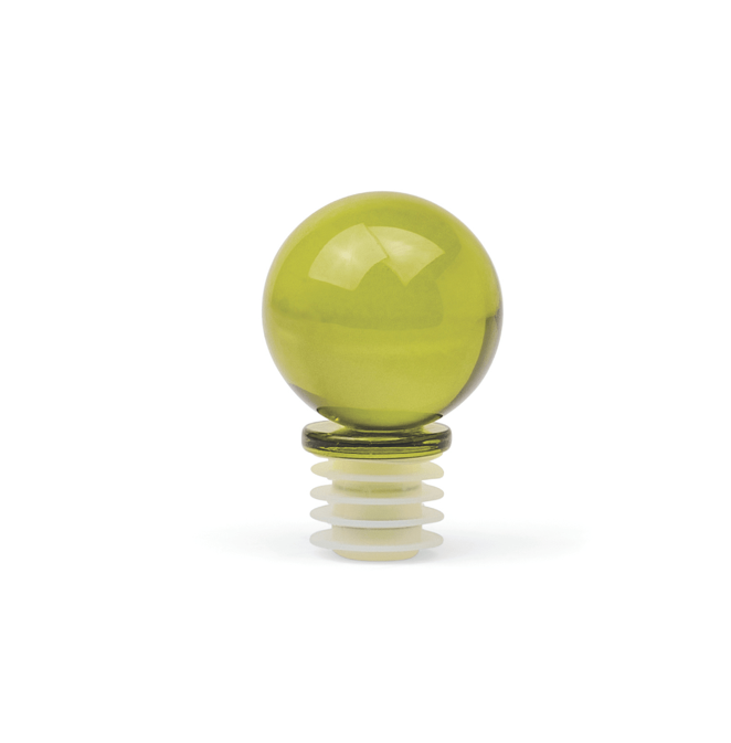 The Moony Glass Bottle Stopper Olive