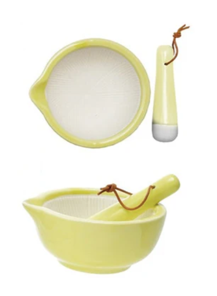 Ceramic Mortar Pestle