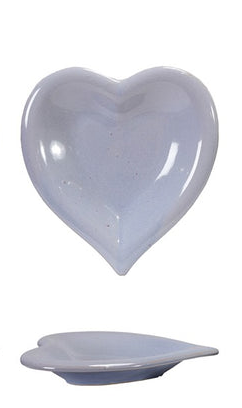 Stoneware Heart Dish