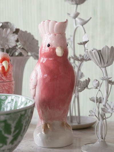 Ceramic Cockatoo Shaped Pitcher