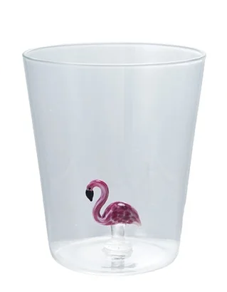 Drinking Glass w Figure Inside