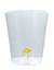 Drinking Glass w Figure Inside