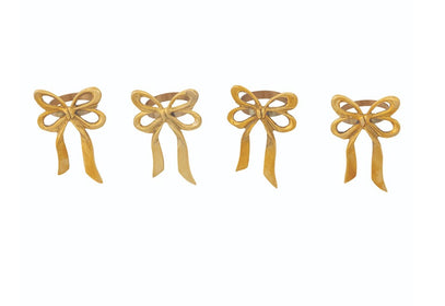 Brass Bow Shaped Napkin Ring