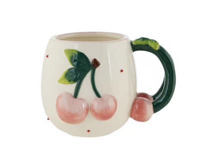 Mug W Cherries