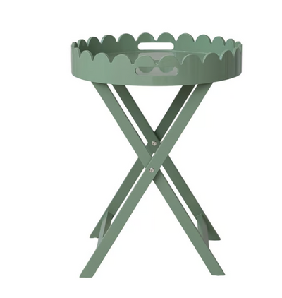 MDF & Acacia Wood Lacquered Folding