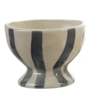 Stoneware Footed Bowl