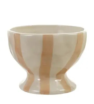 Stoneware Footed Bowl