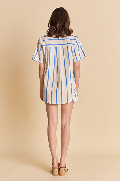 Ley Shirt Blue Multi