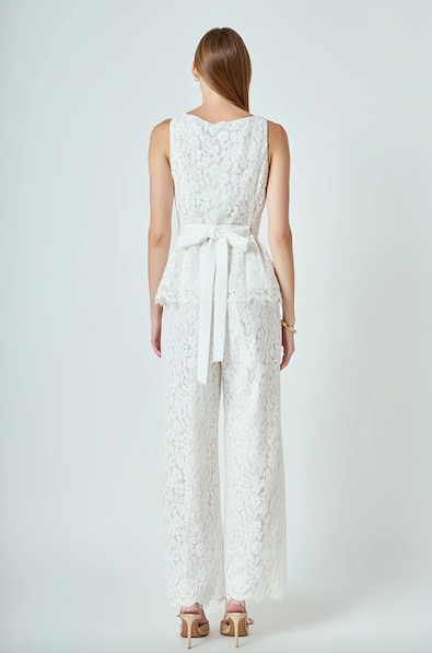 Carol Pant White