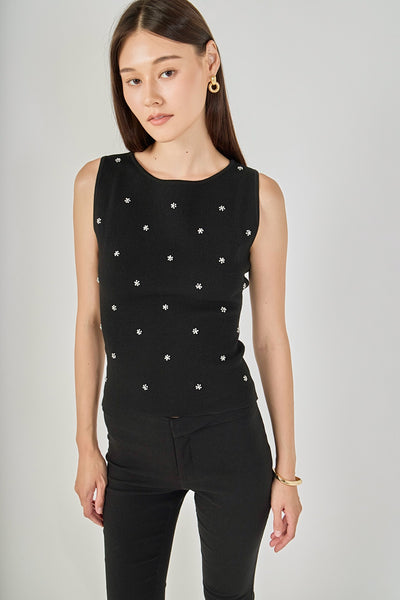 Jewel Embellished Top