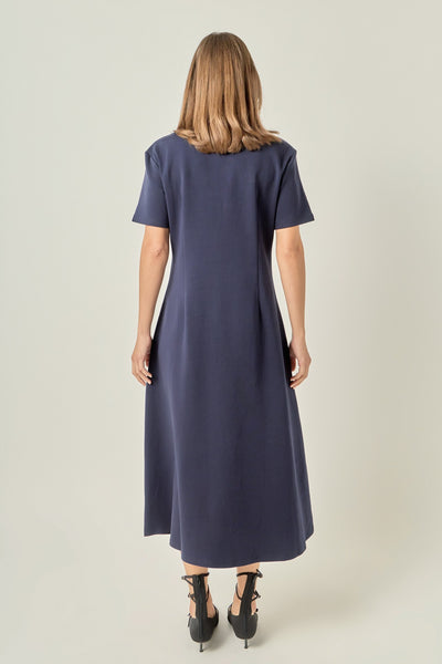 Ternit Dress Navy