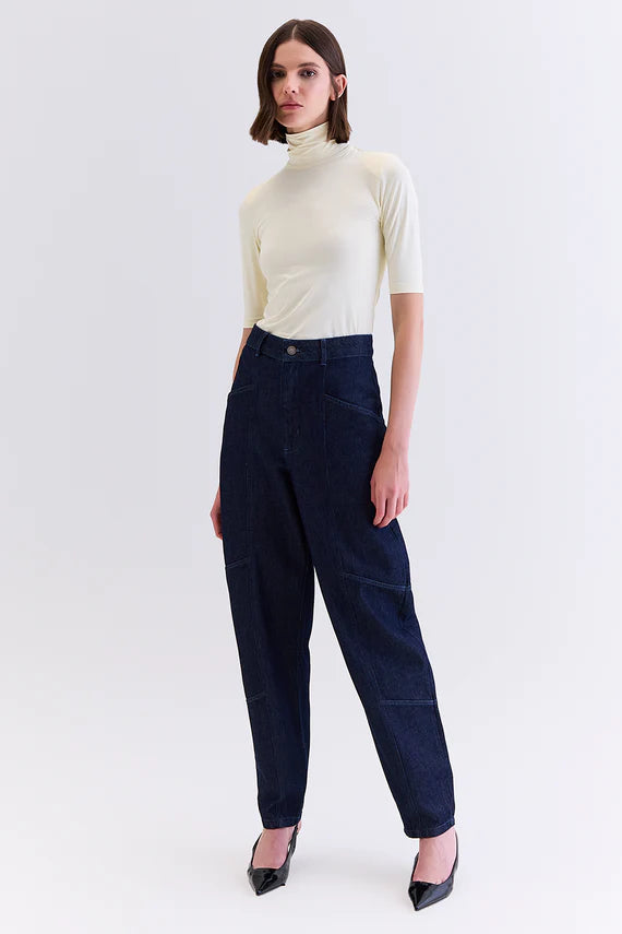 Nia Pant Jean Blue