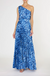 Chettah Cora Top Blue