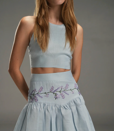 Blue Fernanda Top