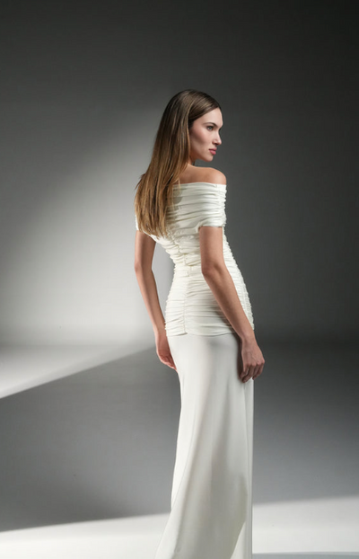 Gal Long Dress Ivory
