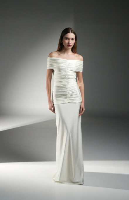 Gal Long Dress Ivory