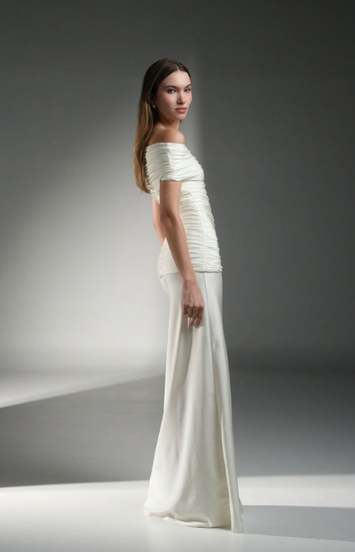 Gal Long Dress Ivory