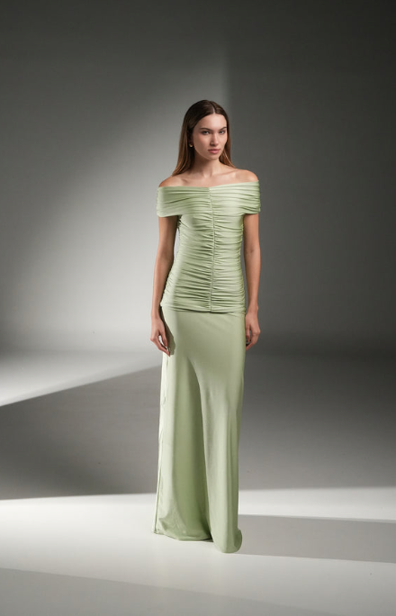 Gal Long Dress Sage