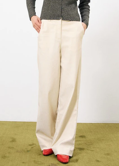 Winter Woven Pant Champagne