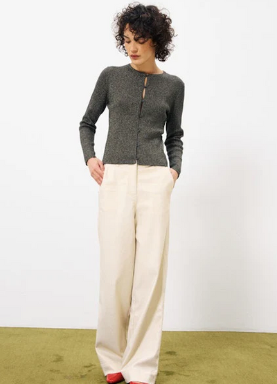 Winter Woven Pant Champagne