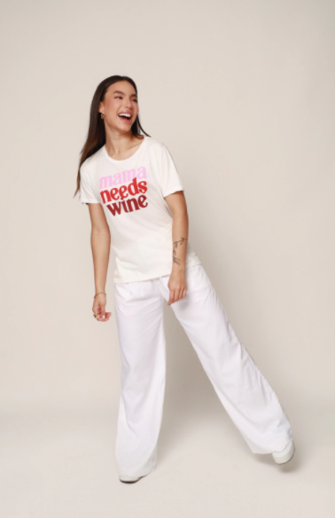 T Shirt Mama Wine