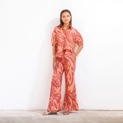 Ara Pant Burgundy