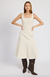 Gwendolyn Midi Dress Off White