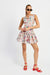Nayeli Mini Dress Red Multi