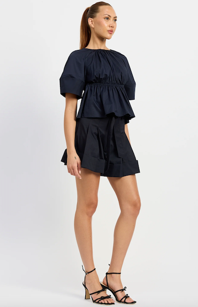Melody Babydoll Short Navy