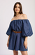 Dover Mini Dress Blue White