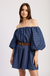 Dover Mini Dress Blue White