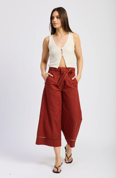 Megumi Pant Red