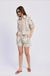Alaia Short Ivory Terracota