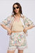 Alaia Short Ivory Terracota