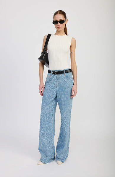 Tarak Pant Lt Blue