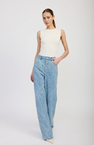 Tarak Pant Lt Blue