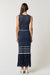 Karina Long Dresss Dk Navy