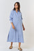 Nicole Shirt Dress Blue