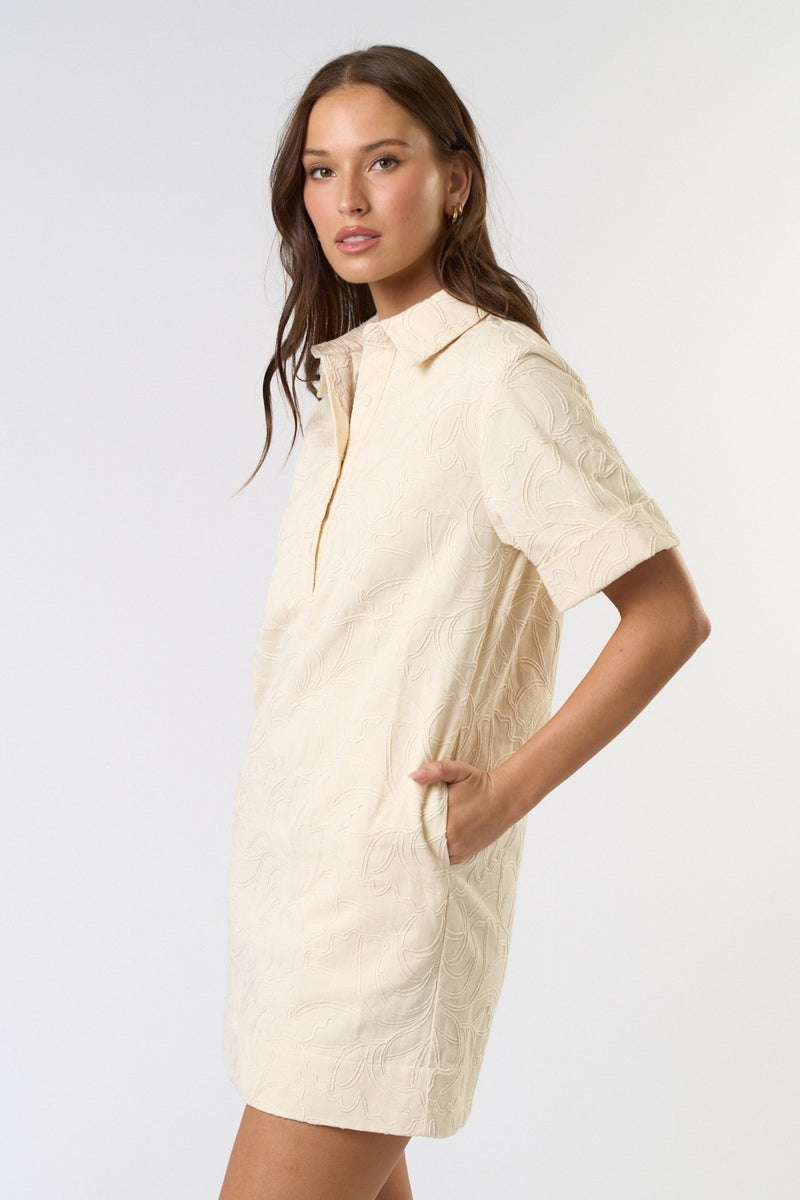 Tanya Dress Cream