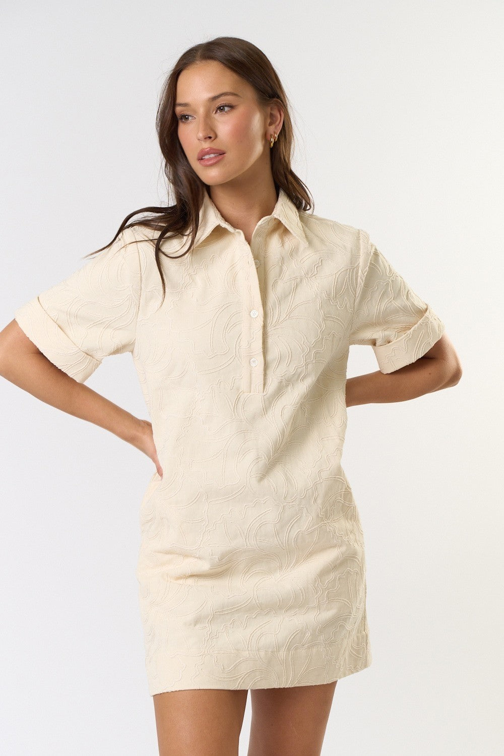Tanya Dress Cream