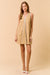 Felicia Dress Taupe Sky