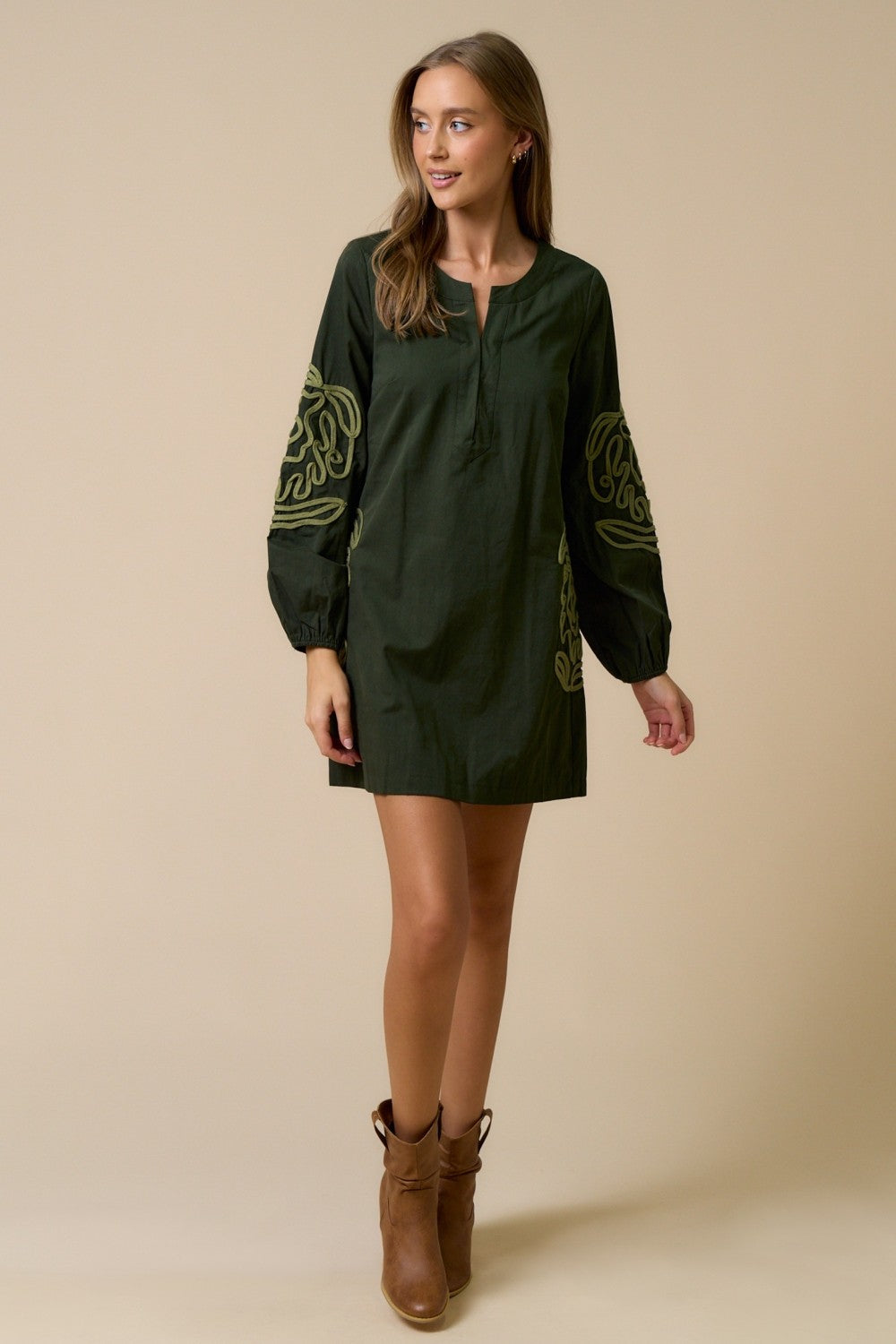 Jimena Dress Green