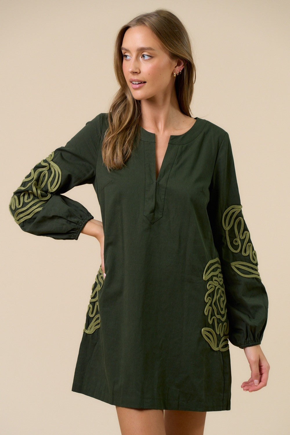 Jimena Dress Green