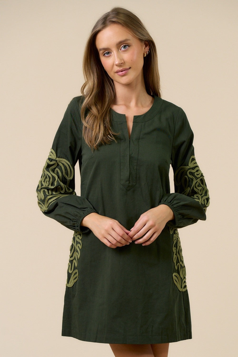 Jimena Dress Green