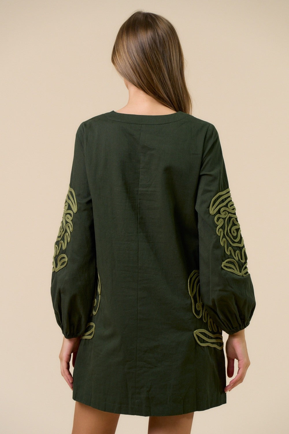 Jimena Dress Green