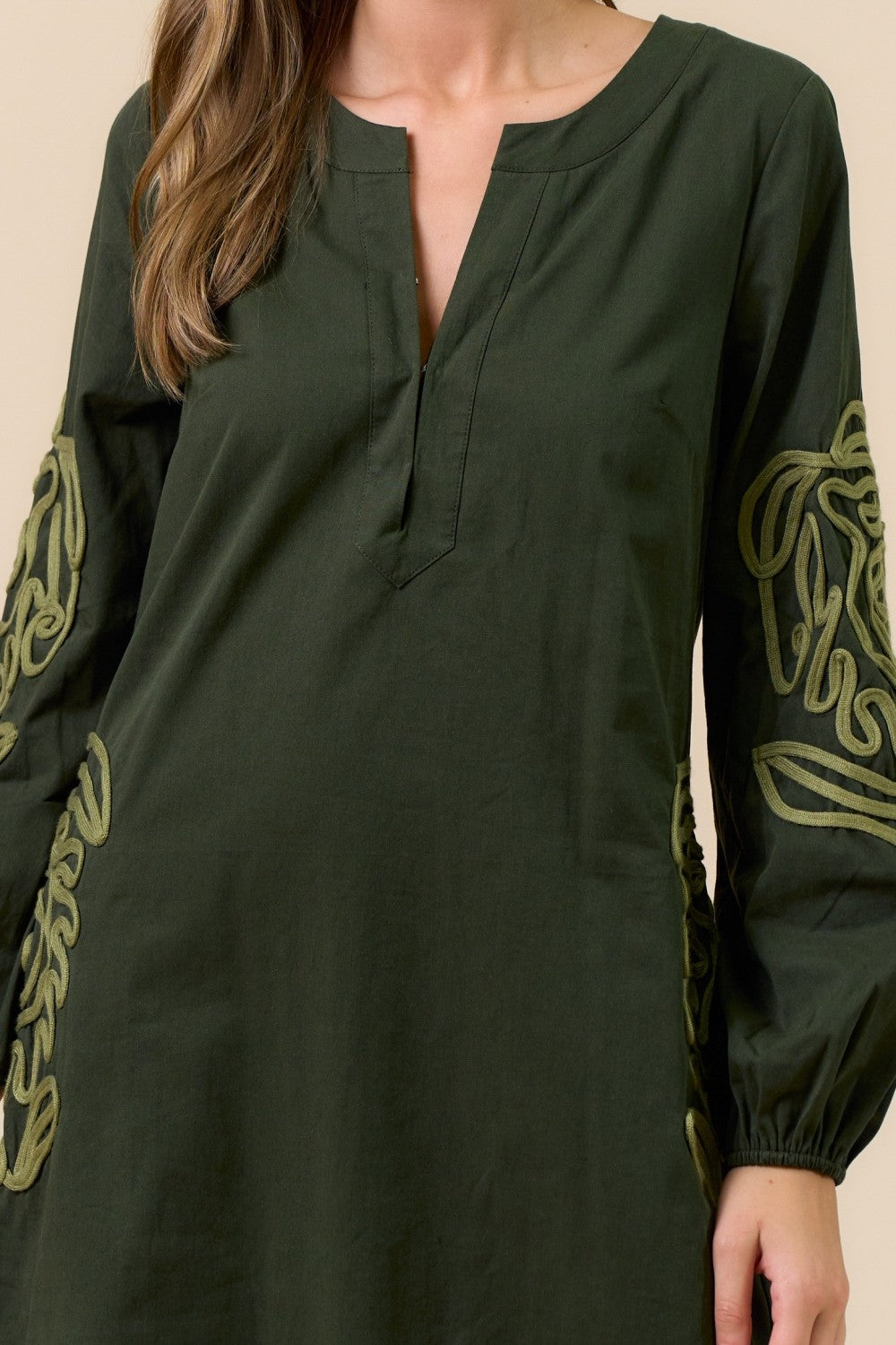 Jimena Dress Green