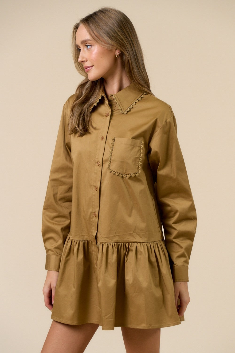 Mina Dress Taupe
