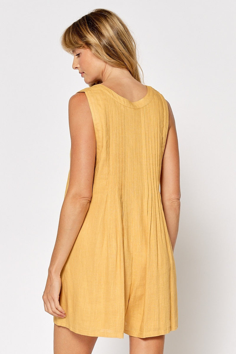 Fiole Romper Mustard