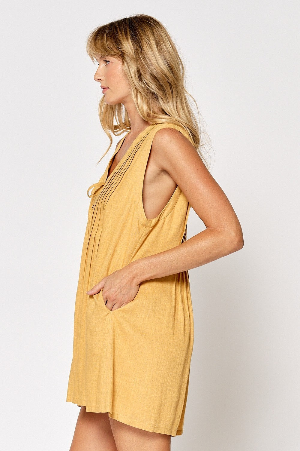 Fiole Romper Mustard